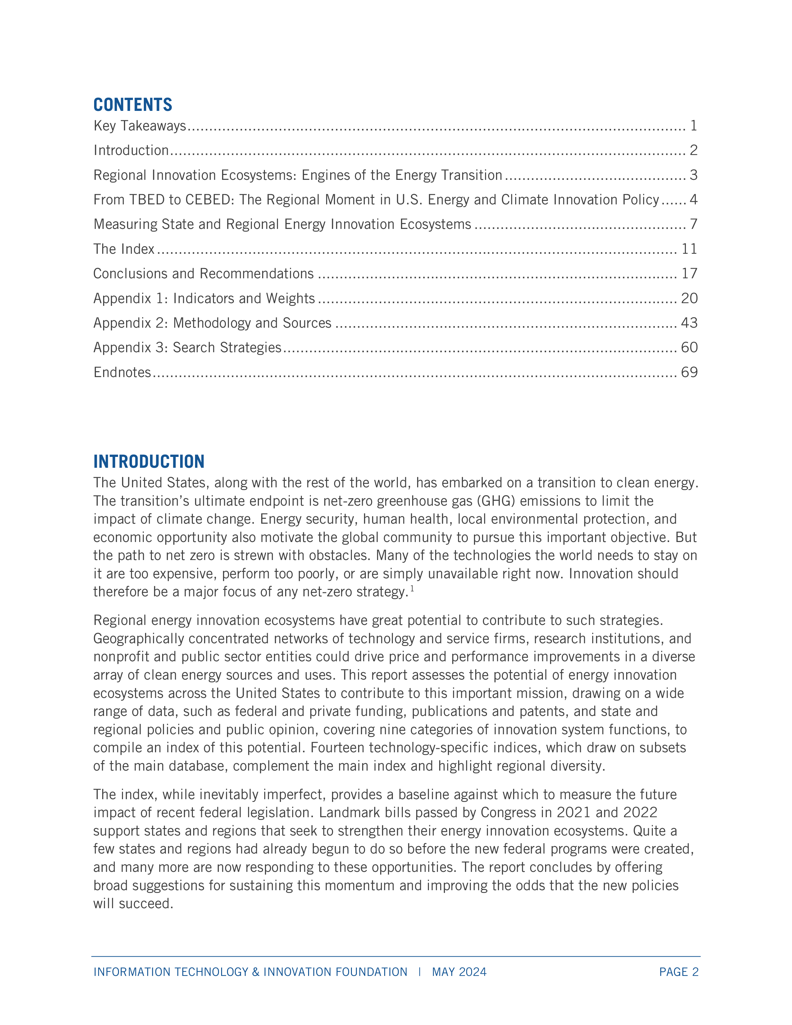 美国信息技术与创新基金会ITIF2024美国各州及地区能源创新指数报告英文版72页